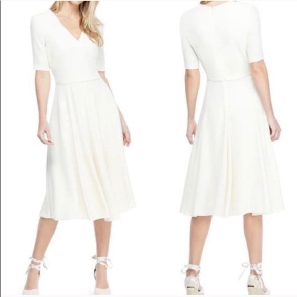 Gal Meets Glam Collection Edith Crepe City Dress - Picture 6 of 6